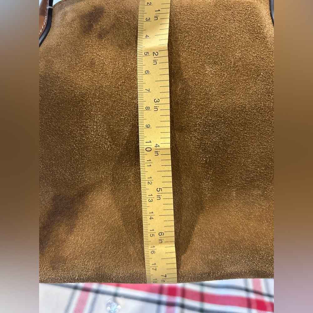 Madewell Tan Suede Mini Bag - Picture 9 of 16